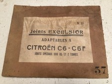 POCHETTE DE JOINTS D,ANCETRES NEUF D,EPOQUE EXCELSIOR CITROEN C6 F