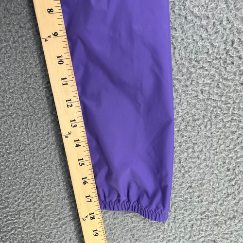 COLUMBIA Purple Windbreaker Rain Jacket Girl's Large 14/16 Hooded Lightweight - Picture 11 of 19