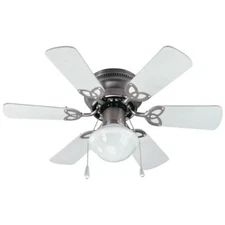 Canarm Twister 30" Ceiling Fan, Brushed Pewter - CF3230651S
