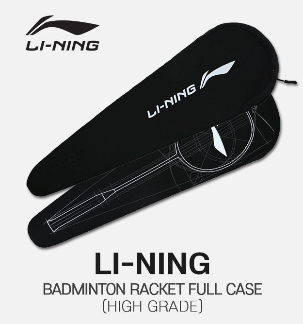 Полный чехол для бадминтонной ракетки LI-NING сумка-чехол для ракетки черный NWT 4490₽