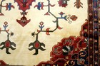8X6 MASTERPIECE MINT HAND KNOTED 400+KPSI VEGETABLE DYE HERIZZ SERAPI WOOL RUG — photo 8