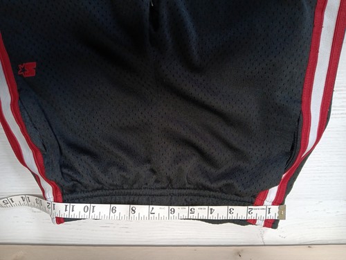 Starter Boys Jersey Jogger Workout Pants Size Medium Black Red (8) - Picture 12 of 14