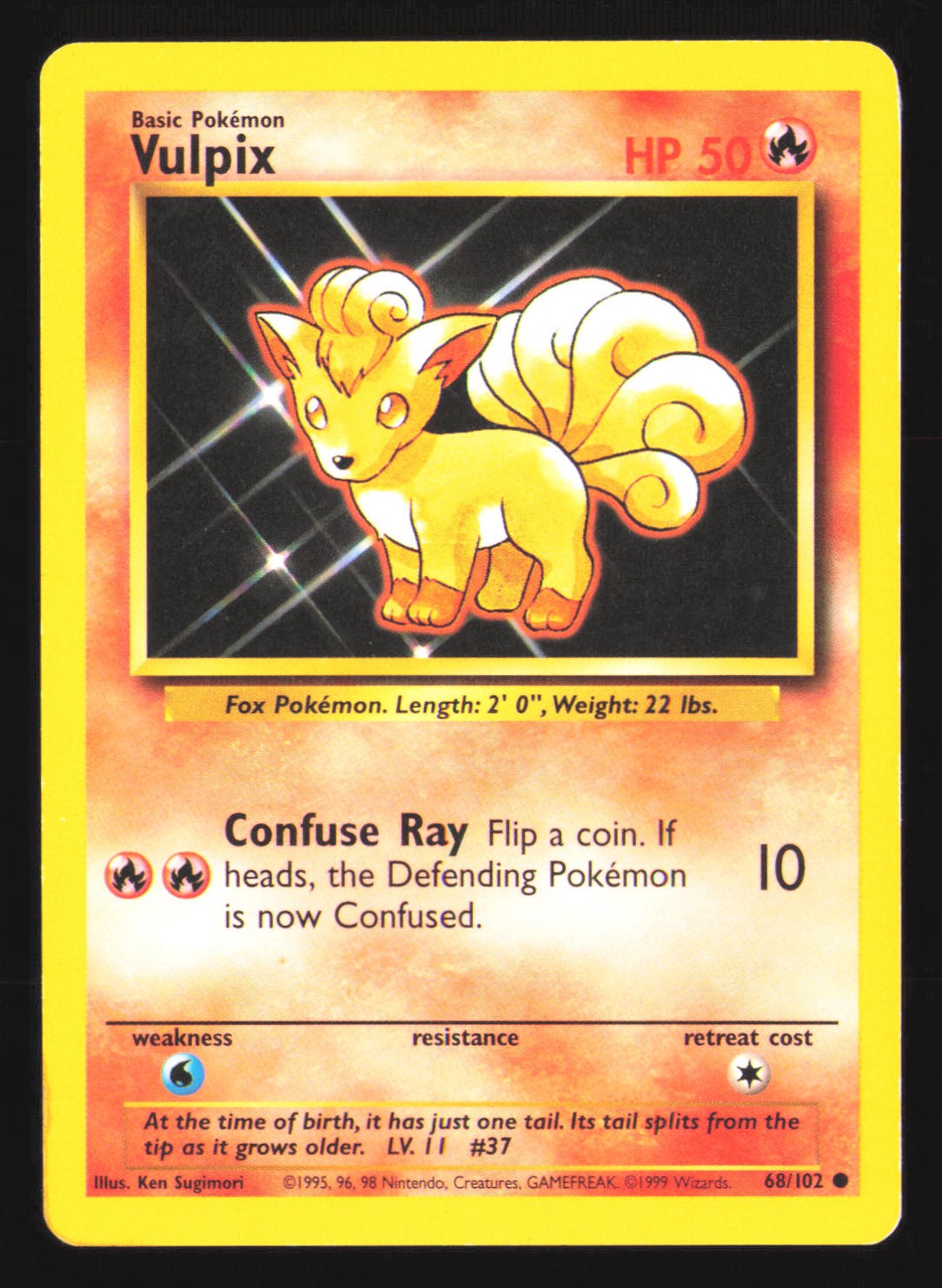 Base Set #068/102 Vulpix