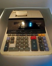 WORKS PERFECT Sharp EL-2630P III Printing Calculator 12 Digit Adding Tax Machine