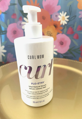 Color Wow Curl Wow Flo-etry Vital Natural Serum 10 fl oz / 295mL NEW