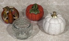 Lot Of Fall Decorations/pumpkins