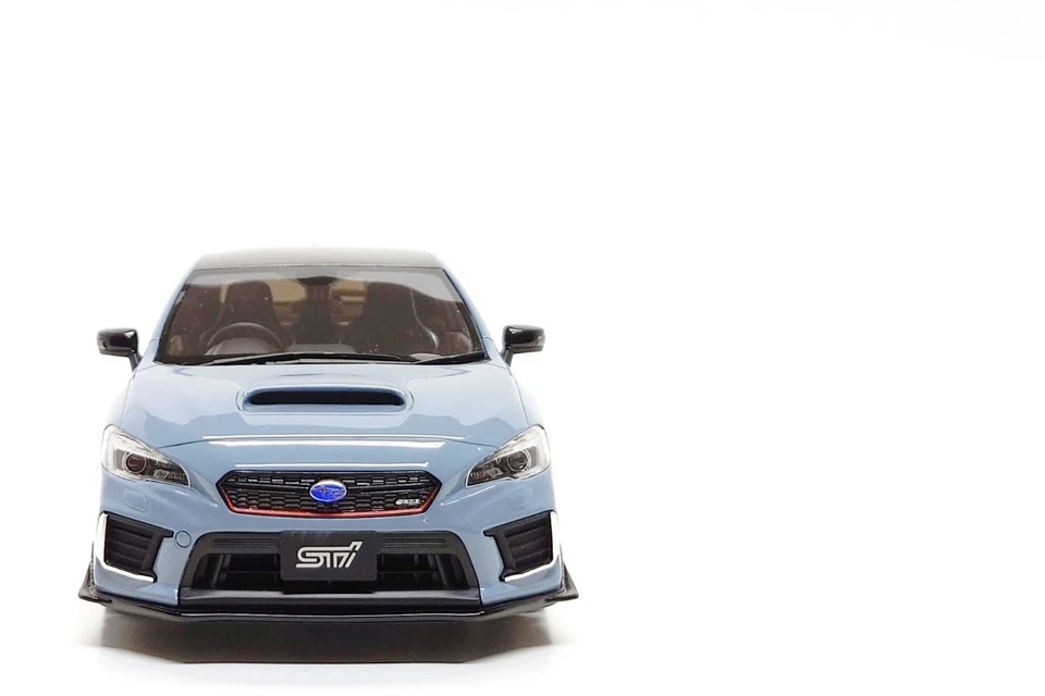 Kyosho Samurai 1:18 Subaru Impreza WRX STi S208 NBR Challenge in Cool Grey Khaki - Image 4 of 4