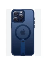 CASEKOO iPhone 15 Pro Case, 360° Spin Stand, MagSafe, Mil Prot, Blue