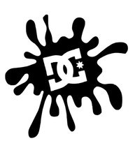 4x Dc Shoes Vinyl Decals Jdm Skate Famous Star Car Stickers 3inx3in Each