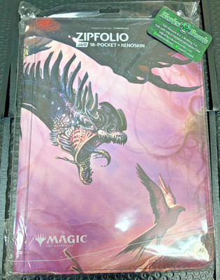 Ultimate Guard 18 Pocket Zipfolio- FERAL DEATHGORGER Binder holds 360 Cards