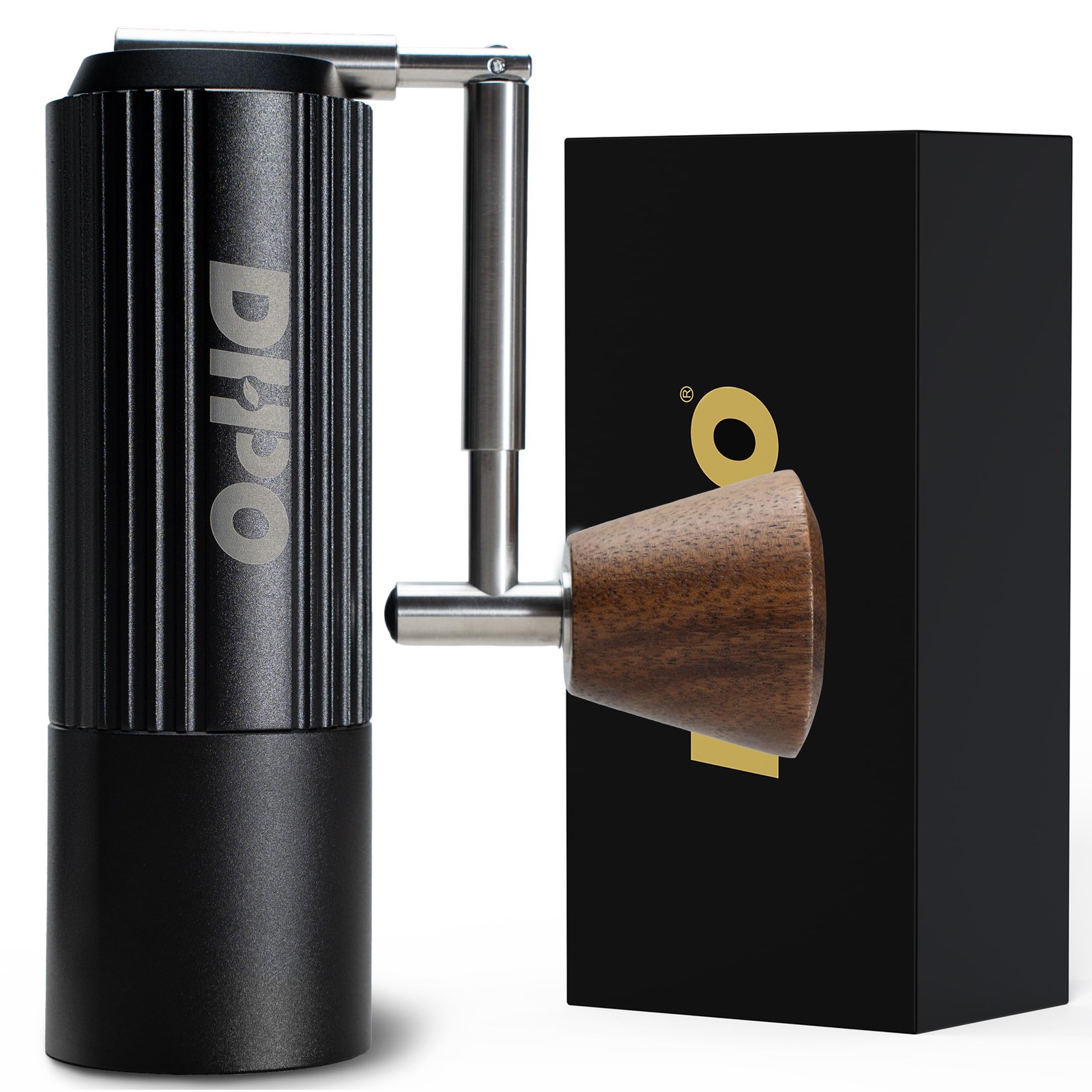 Sky-Two Manual Coffee Grinder with 7-Axis Stainless Steel Conical Burr Mill