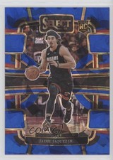 2023-24 Panini Select Concourse Blue Cracked Ice Prizm Jaime Jaquez Jr #100 1cw4