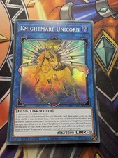 Yugioh! Knightmare Unicorn Super Rare - RA01-EN043 1st Edition - Englisch