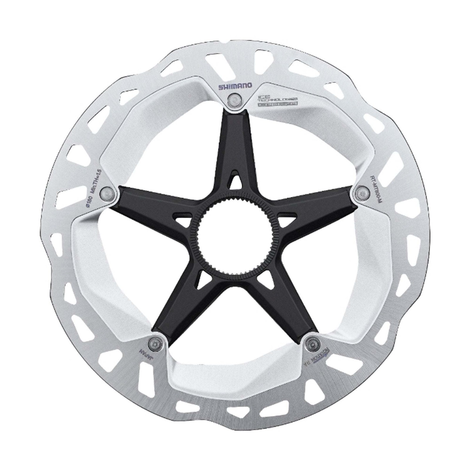 Shimano RT-MT800 disc rotor with external lockring Ice Tech FREEZA 140 mm 15090₽