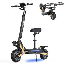 Electric Scooter for Adult 6000W Dual Motor 53MPH 60V 29AH Folding Fast Escooter