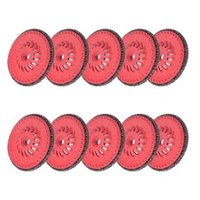 10PCS 4-1/2 x 7/8-Inch Flap Sanding Disc 60 Grit Type 29 Ceramic Grinding Wheel