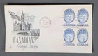 MayfairStamps Canada FDC 1955 Block Civil Aviation Organization Art Craft First