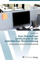 Daniela Kersten | Zum Wandel Von Lernkulturen In Der Betrieblichen Weiterbildung