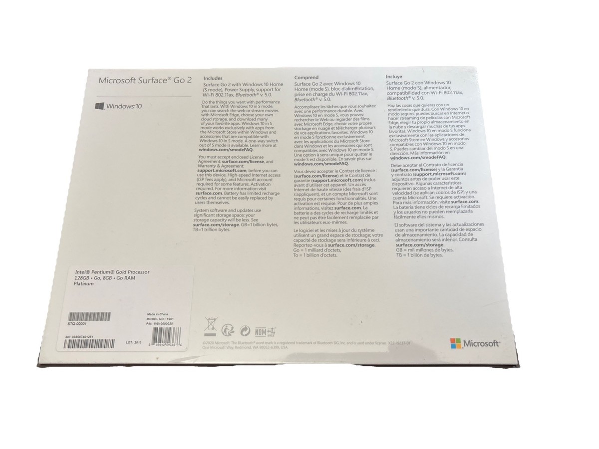 Microsoft Surface Go 2 10.5