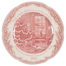 Noble Excellence Twas the Night Before Christmas 2007 Collector Plate 6594262