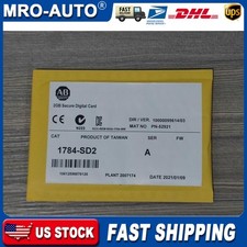 New AB 1784-SD2 Secure Digital Memory Card 2GB in Bag Sealed 1784SD2 US Free Tax