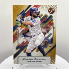 2025 Topps Pristine - Dansby Swanson #84 Gold Refractor /50 Chicago Cubs