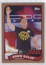 2018 Topps Heritage WWE Bronze Drew Gulak #25 1md
