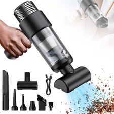 Handheld Vacuum Cleaner Cordless Small Hand Held Hoover Rechargeable 2 in 1 Car