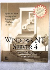 Windows NT Server 4 Professional Reference, 2d Ed. - K.S. Siyan 1997 Hardcover
