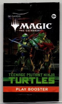 EMPTY Wrapper MTG Magic the Gathering TMNT Trading Card Art 3