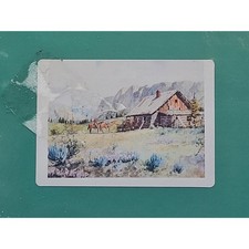 Mountain Cabin Landscape Jigsaw Puzzle 500 Piece Factory Sealed Western Art