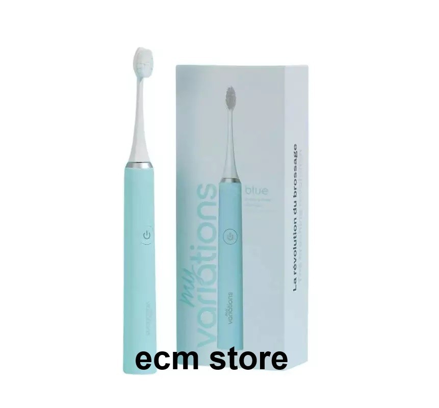 MyVariations Brosse à dents électrique sonique Blue EBWS pour adulte avec batterie durable