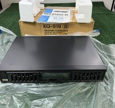 Vintage Fisher Studio Standard EQ-919 Stereo Graphic Equalizer Analyzer 1980s