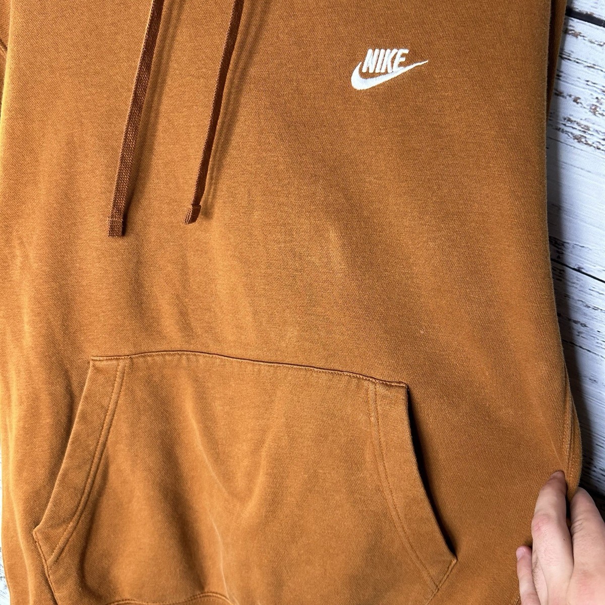 Fleece Pullover Hoodie Mens Nike Brown Hoodie Brown Hoodie Mens