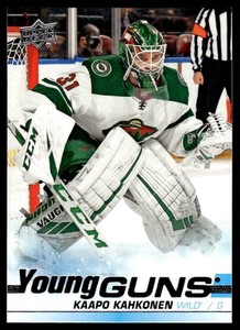 2019-20 Upper Deck Young Guns Kaapo Kahkonen Minnesota Wild #470