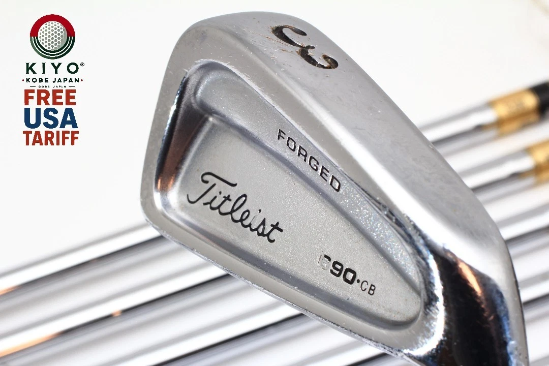 クラブ Titleist 690.cb Titleist 690 CB Forged Single 9 Iron KBS C-Taper 130g Extra Stiff