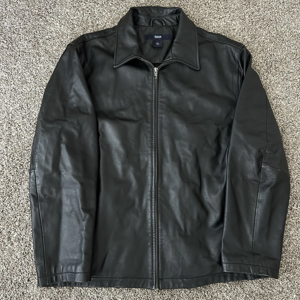 Gap Leather Outer Shell Coats, Jackets & Vests for Men for sale | eBay