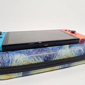 Nintendo Switch OLED Console Gaming System & Joy Cons HEG-001 Clean Tested
