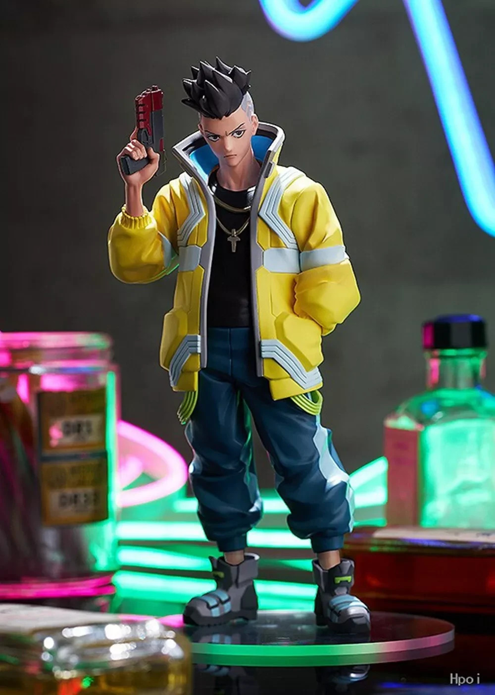Figurine Cyberpunk Edgerunners David Martinez 16 cm avec détails sculptés de qualité supérieure