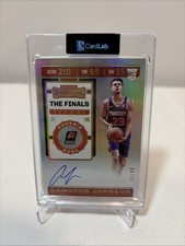 2019 Panini Contenders Rookie The Finals Ticket /49 Cameron Johnson Auto