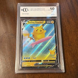 Surfing Pikachu V Psa 10 | eBay