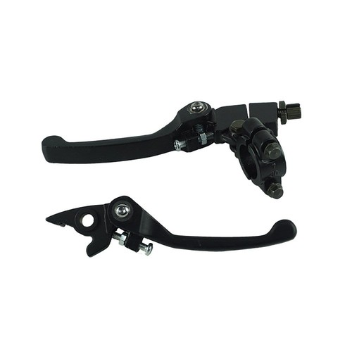 Breakaway Dirt Bike Levers Bifold Short Clutch & Brake Lever Set – Fits 110cc, 125cc, 150cc Pit Pro Trail & Dirt Bikes Quad Bike 200cc - Foto 7
