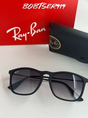 Ray-Ban RB4187 622/8G 54mm Black Frame Grey Lens Unisex Sunglasses