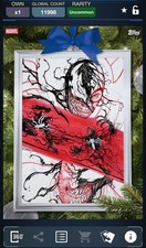 12 DAYS OF TOPPS DAY 7 VENOM UNCOMMON 2025 MARVEL COLLECT DIGITAL CARD