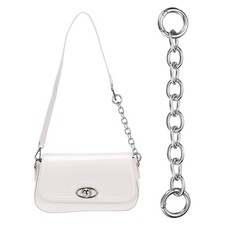 7" Chunky Metal Purse Strap with Buckle, Light Gold, 0.7" Width