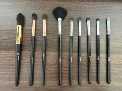 Bestope Fan Highlighter Eyeshadow Smudge Blending Blush Concealer Makeup Brush 9