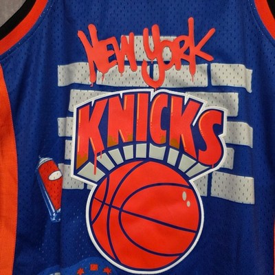 NWOT Mitchell Ness x Tats Cru New York Knicks 50th Hip Hop Jersey