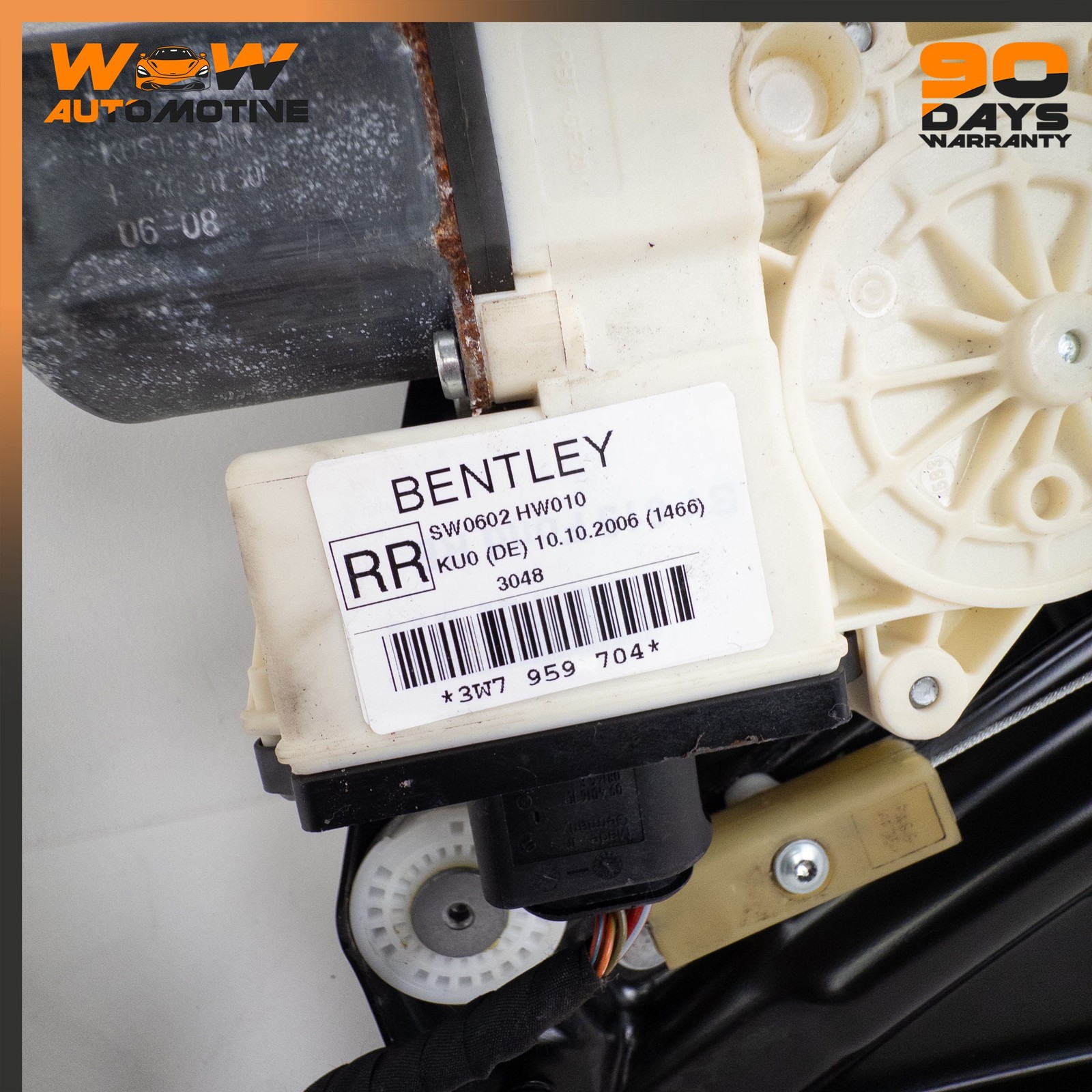 Bentley Continental GT Speed 2007-2011 Rear Right Window regulator