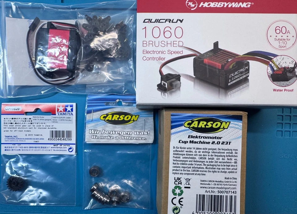 Tamiya 58365 1:12 RC Midnight Pumpkin Metallic/Chrome + Tuning Set - Bild 3 von 4