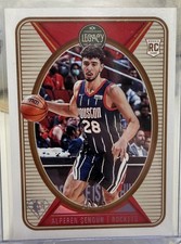 2021-22 Panini Chronicles Legacy - Alperen Sengun 75th Anniversary (RC) /75